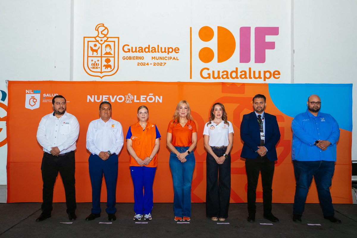 municipiodegpe's tweet photo. Junto a la Secretaría de Salud Guadalupe y la Secretaría de Salud de Nuevo León dimos inicio a la Semana Nacional de Vacunación 2026.

Del 25 de abril al 3 de mayo realizaremos acciones intensivas para completar esquemas y prevenir enfermedades.

¡Vacunarse es protegernos todos! https://t.co/0iw5osGEs6