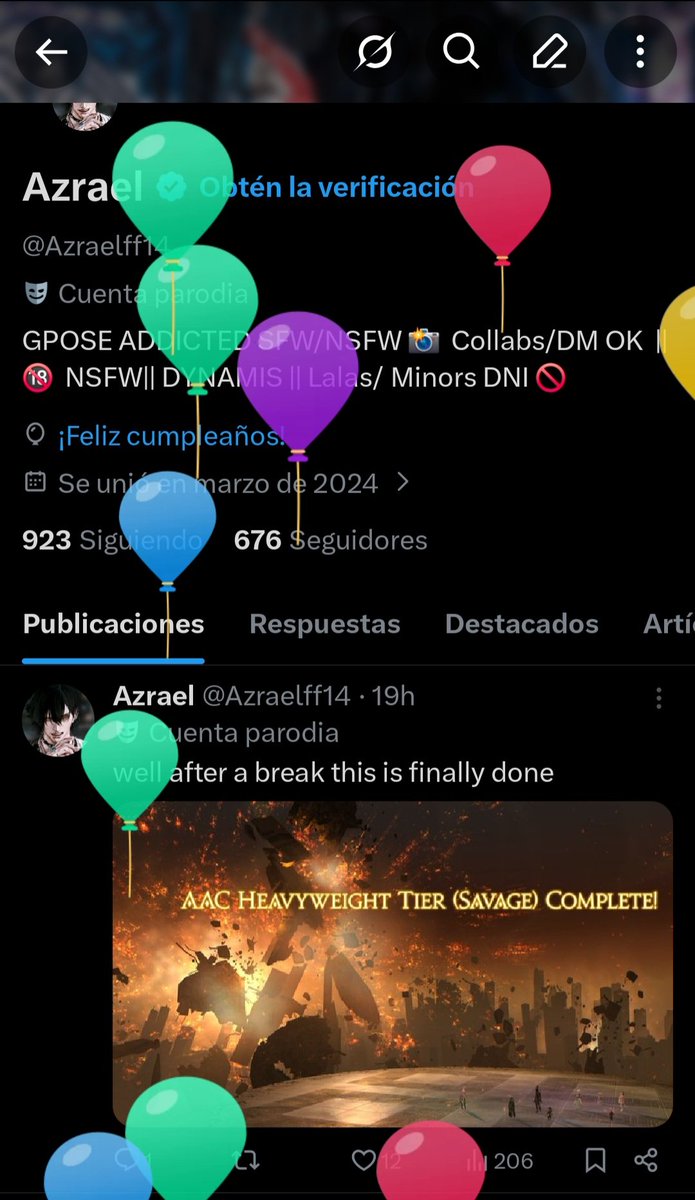 Azraelff14's tweet photo. Ballons! https://t.co/wcSjyxB2tq