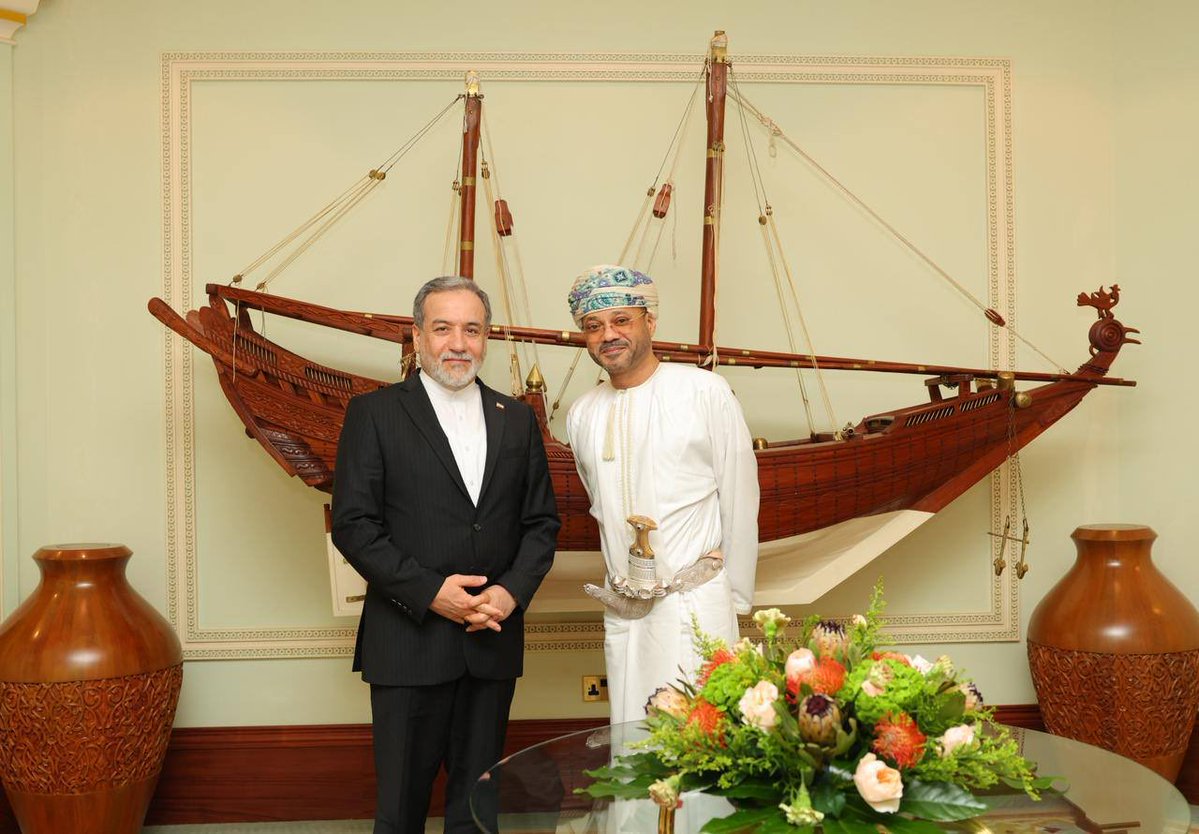 IranNuances's tweet image. Photos from the meeting between #Iran's Foreign Minister and Foreign Minister of #Oman in Muscat.