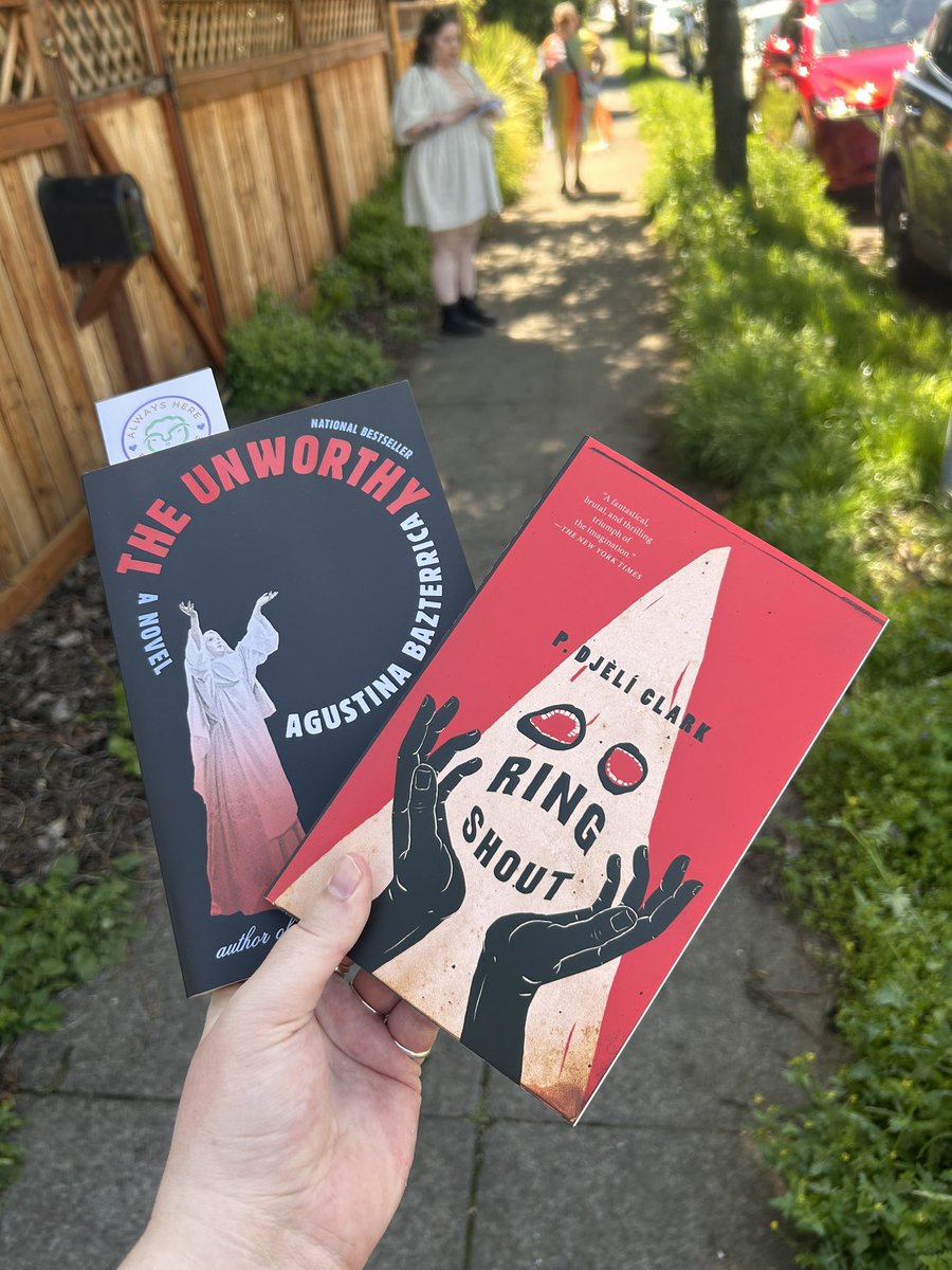 applelaney's tweet photo. #independentbookstoreday was a success! Did not finish the book crawl (bought too many books halfway through lol) but had a blast! https://t.co/wRCGsW1wKf