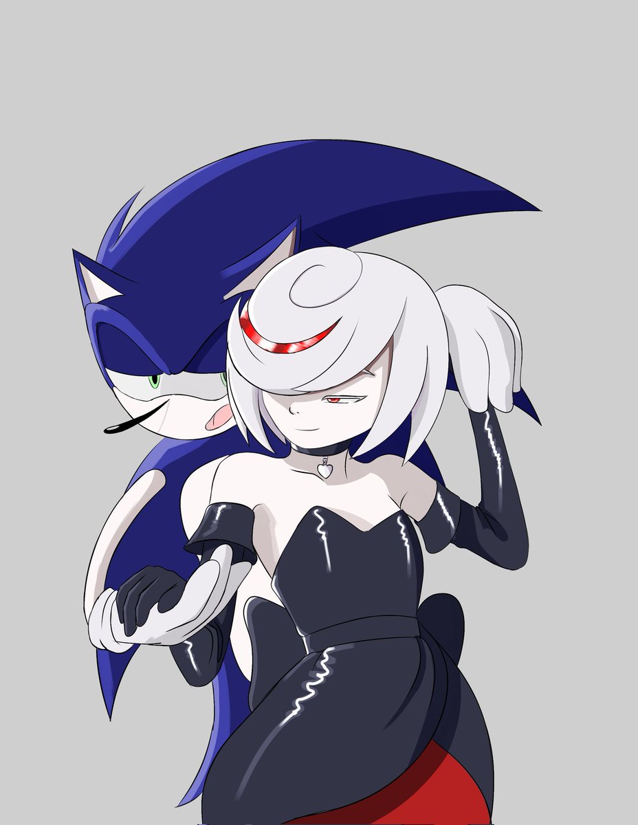 Midnsweetfish's tweet image. Was bored and drew and rendered this, this isn't ship art just thought it would be funny, also it help as render practice 
#sonicthehedgehog #sage #sonic #sagesonic