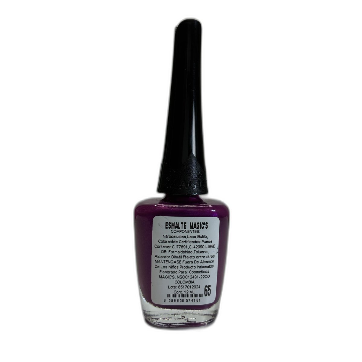 Esmalte Tradicional 065 Morado Satinado | Magic's