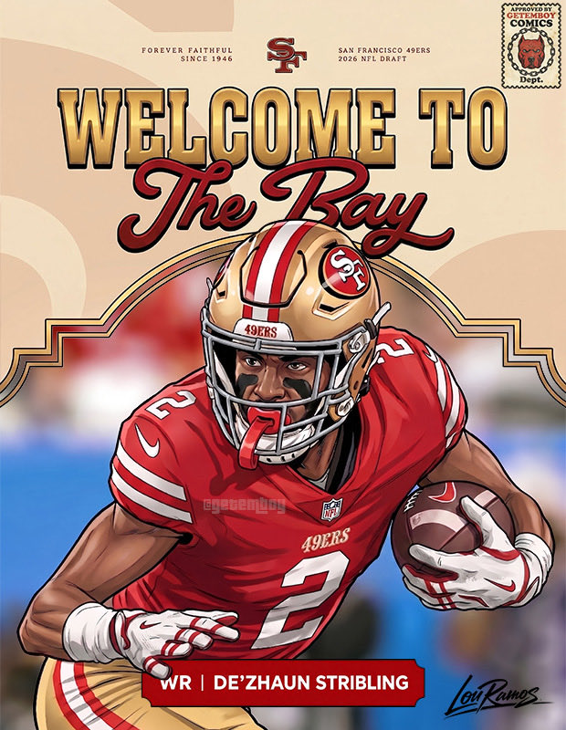 GETEMBOY's tweet image. Welcome to The Bay @Dezhaunthegreat Let's have us a season! Go Niners!!! #GETEMBOY #NFLDraft26 #FTTB