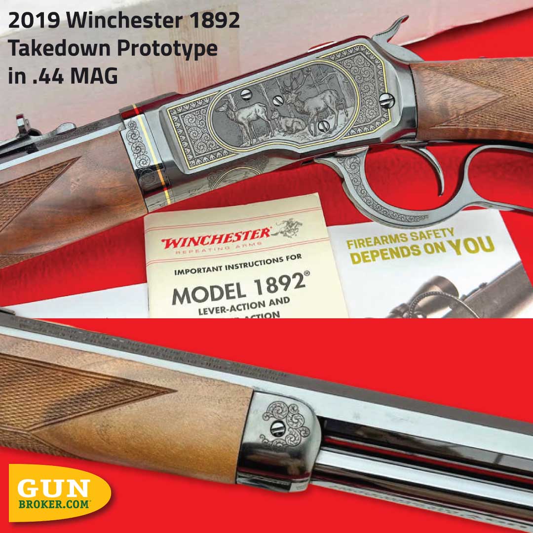GunBroker's tweet image. 🔥 Winchester 1892 Prototype

.44 Mag | Serial #3
24" octagonal barrel

🔗 Take a closer look: bit.ly/4sNLSKx

What’s the lowest serial number you’ve seen in a collection?👇

#Winchester #Gunsdaily