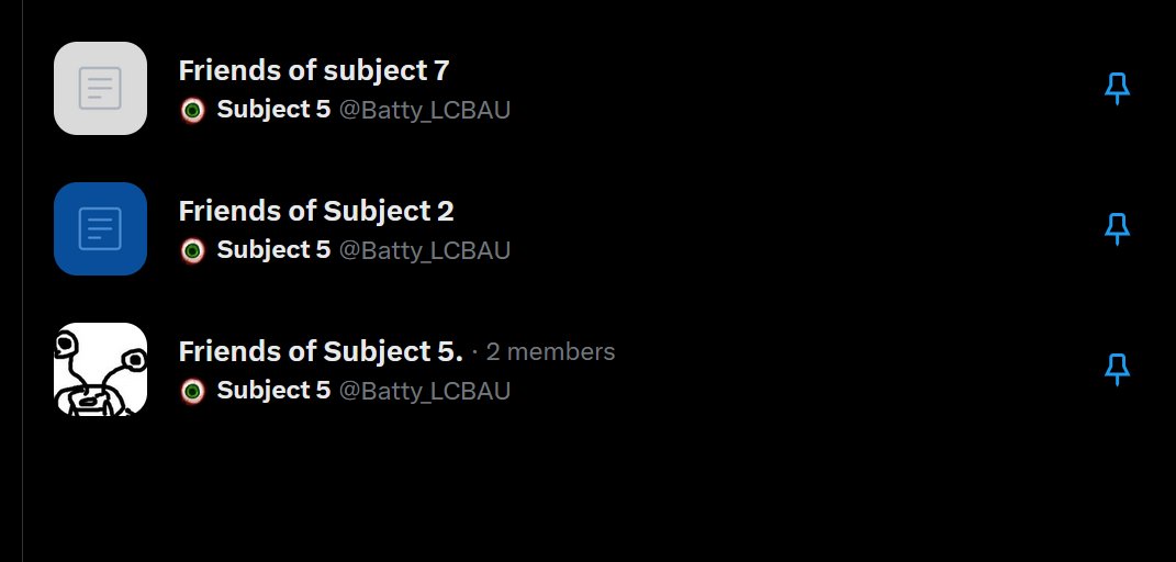 Subject 5 tweet media