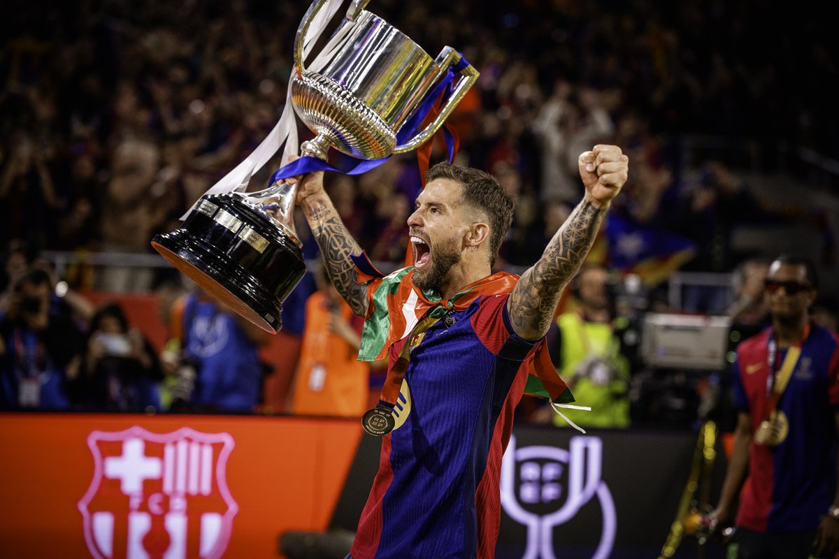 Hace un año ya de este hermoso día para todos los Culés