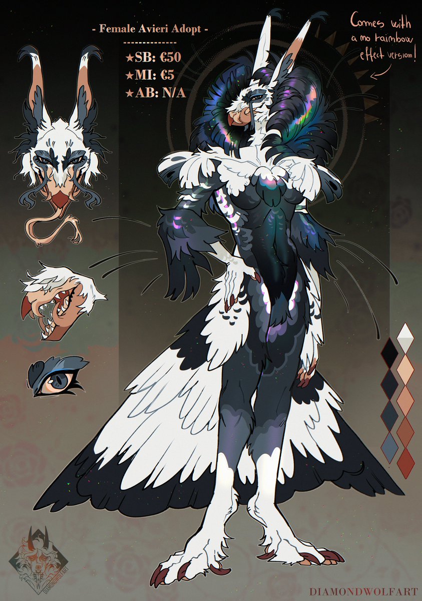 - Avieri Adopt 🦚✨ -

Details below ⬇️