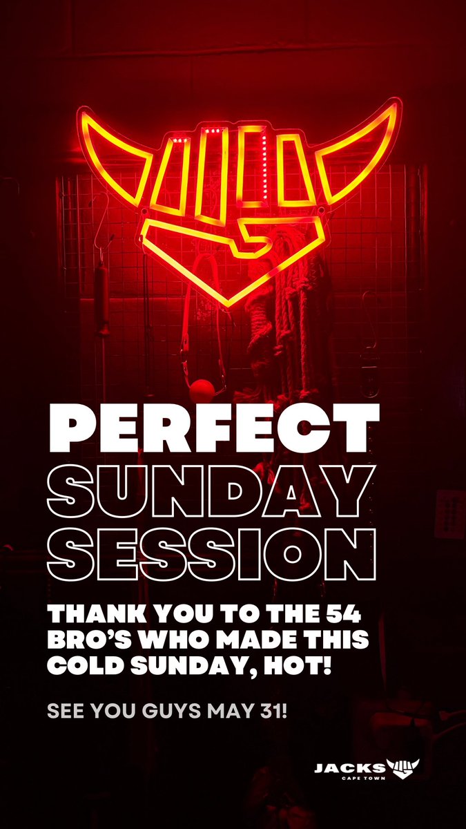 JacksCapeTown's tweet photo. 54 bros, one cold rainy Sunday, and somehow the room was still on fire.

Thank you to every man who showed up, had your cock out, and made it another perfect Sunday Session covered in cum.

Next one: May 31. https://t.co/qxGqFmv0gq