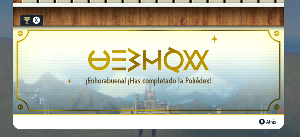 Yushi_Gamer's tweet image. Completada!!!! Ósea a Full, ahora toca descansar un poco pero nos tenemos que poner a buscar CHAINYS!!!!! xDxDxD

Empezaremos en unos dias a ratitos a ver que sale, por ahora tambien toca terminar #PokémonZA

#PokémonViolet #PokémonPurpura