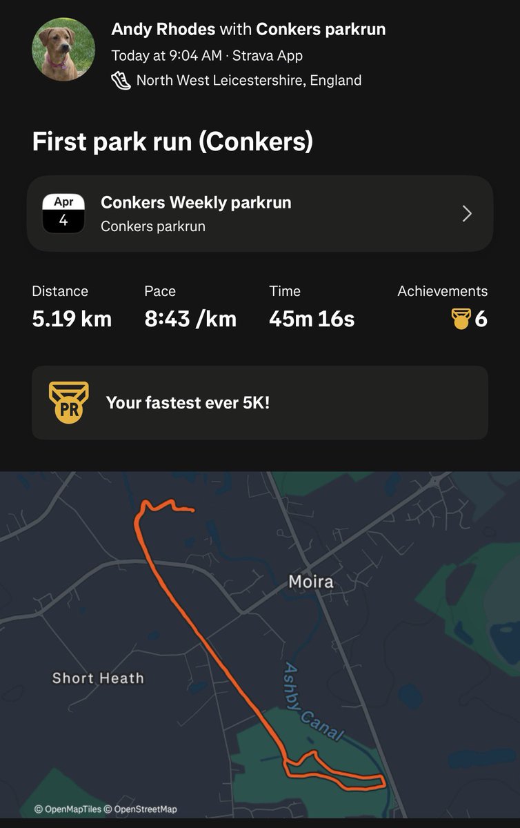 BA_Valiants's tweet photo. Impressive, but not the conkers park run in 45 fucking minutes impressive. 😂 https://t.co/K2sKIhdxGd