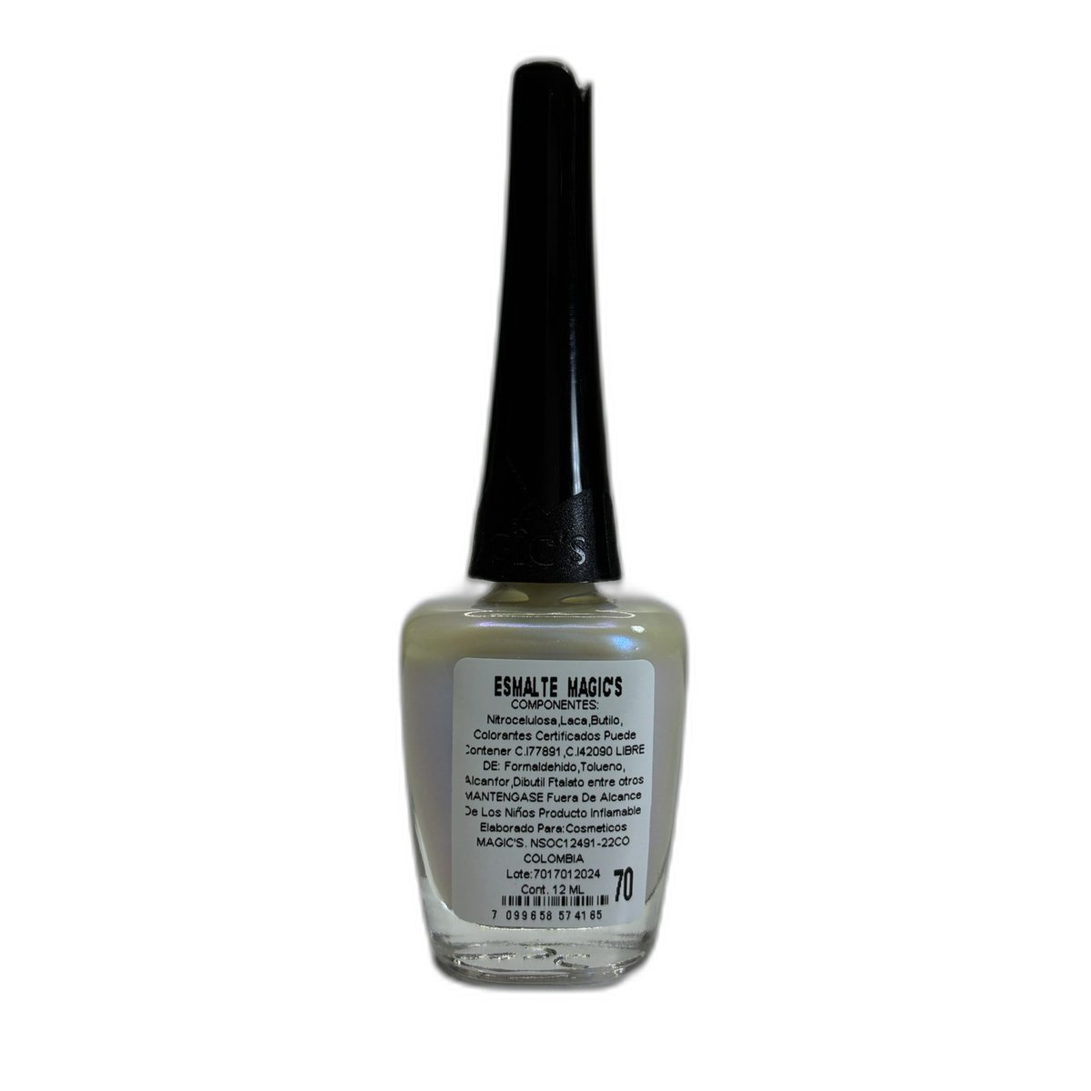 Esmalte Tradicional 070 Blanco Visos | Magic's