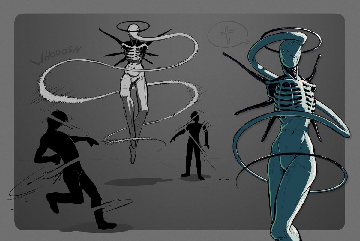 NeoMalocaris's tweet image. Slice and dice 

#conceptart #doodles