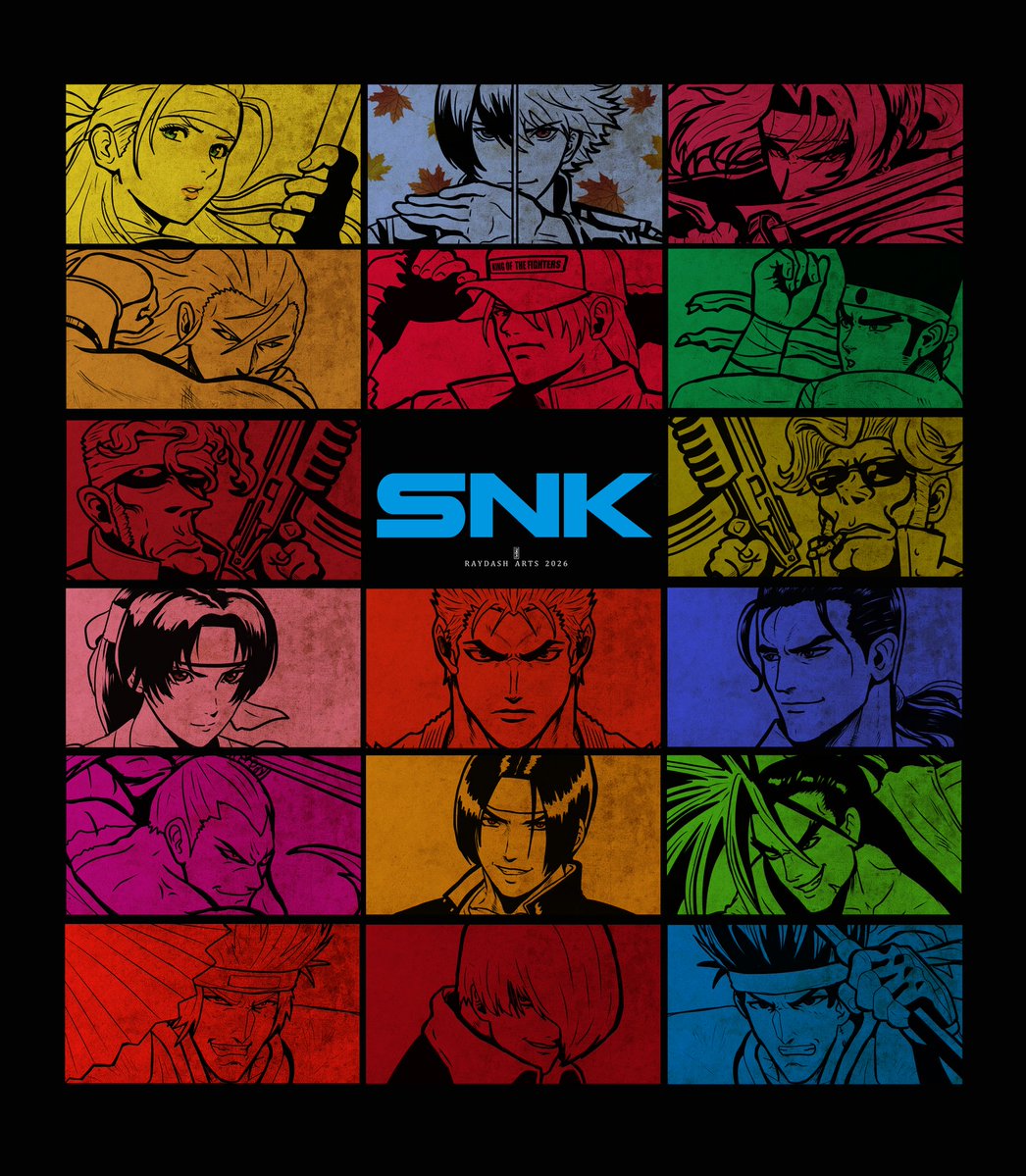 Raydash30's tweet image. #snk #fatalfury #artoffighting #kof #samuraishodown #lastblade #metalslug #worldheroes #raydasharts