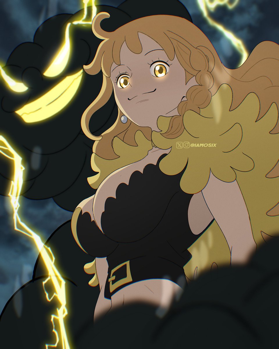 iamosix2's tweet image. Nami went crazy in today’s episode, had to draw her 🧡
#ONEPIECE