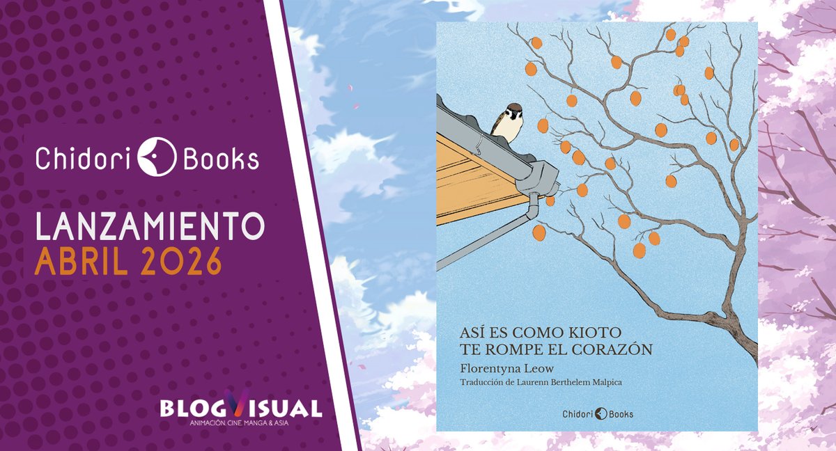 blogvisual's tweet photo. 📚 Novedad de Chidori Books en abril:

📑 "Así es como Kioto te rompe el corazón" (How Kyoto breaks your heart) de Florentyna Leow @furochan_eats.

📲 @ChidoriBooks https://t.co/qKcnlFzBUm