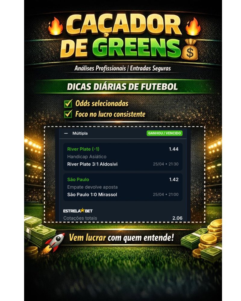 juniortips12's tweet image. Seguimos nas análises 🙏✅

#PremierLeague 
#green✅ 
#Argen 
#Brasileirão2026