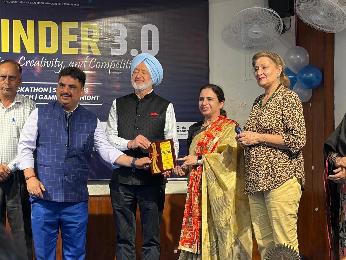 PSCST_GoP's tweet photo. Celebrating World IP day 2026 @PSCST_GoP jointly with @DBUIndia organised  Pathfinder 3.0 encouraging Startups. Joint Director Dr. @BakshiDapinder-Guest of Honour delivered key note address on IP &amp; Sports amidst presence of Chancellor S. Zorawar Singh, Pro Chancellor Dr Tejinder https://t.co/nm2Jl730s3