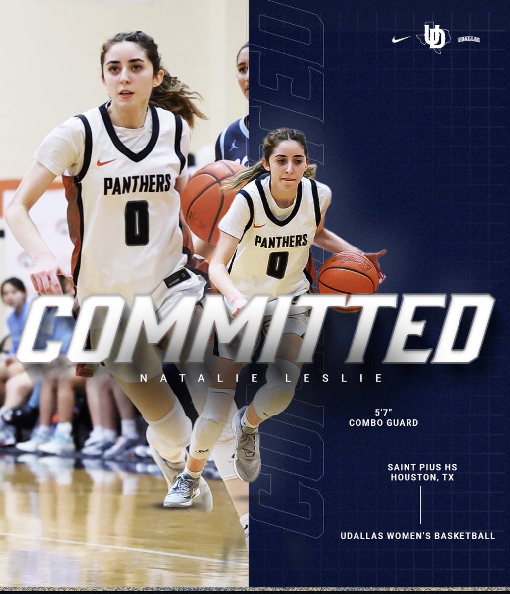 SPX_GBB's tweet photo. So proud of Natalie Leslie on her commitment to the University of Dallas! 🏀💙 @udallaswbb

All the hard work has paid off—can’t wait to see you compete at the next level. Wishing you the best in this new chapter! #Committed https://t.co/8dM1mFc7Jo