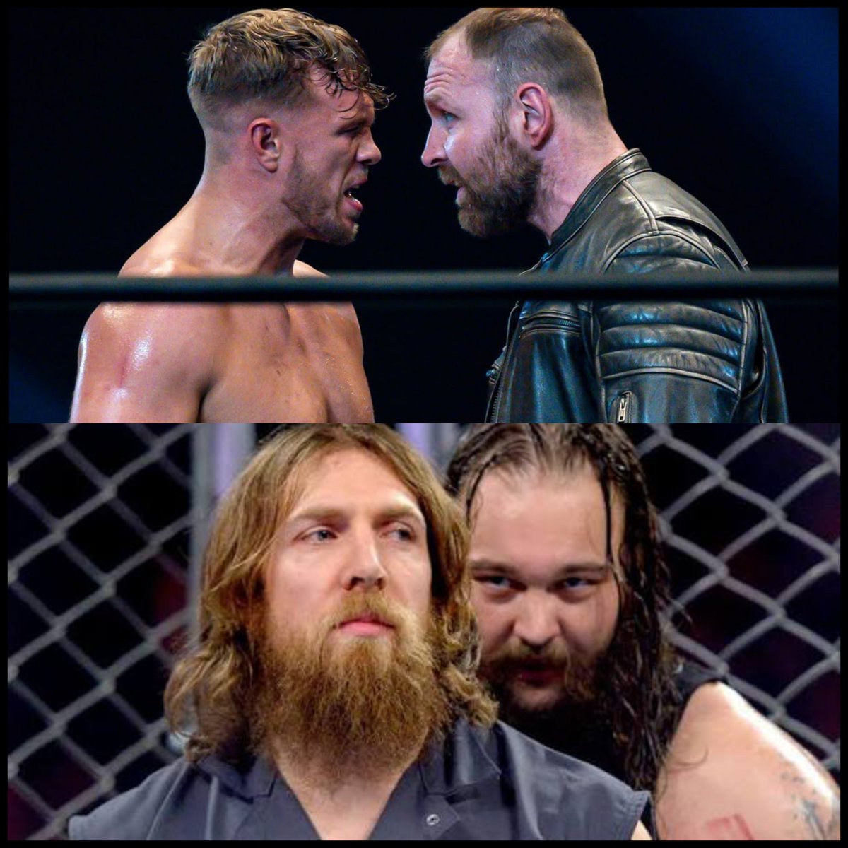 القصة بين ويلي أوسبري وجون موكسلي تبدو في طريقها لتكون الأهم في بناء مهرجان All In، خاصة أنها تقدم بطريقة مختلفة كليا عمّا اعتدنا عليه في AEW.

فبعد أن أنقذ موكسلي أوسبري من مارك ديفيس في داينمايت الماضي، أخذه إلى مكان غريب ودار بينهما حوار عميق. 

موكسلي لم يتحدث عن خصوم أو