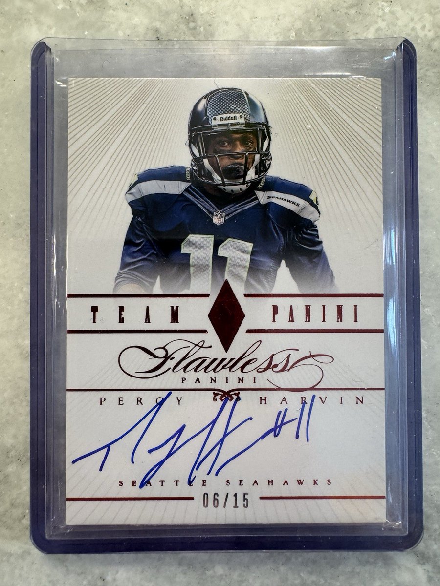 FLGatorsMerch's tweet photo. 2014 Panini Flawless Team Panini PERCY HARVIN AUTO RUBY SSP /15 Seahawks Gators

$36.00 currently

4 bids

Ends Tue 28th Apr @ 2:30am

https://t.co/gIcbzzNO8P

#ad #GatorMade https://t.co/pmC5ro1mpm