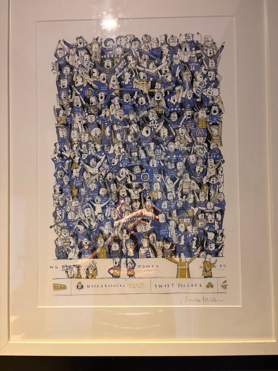 FergusClawson's tweet photo. Remember the good times. #lcfc Leicester city. We’ll be back! https://t.co/zbh3IiFEmR