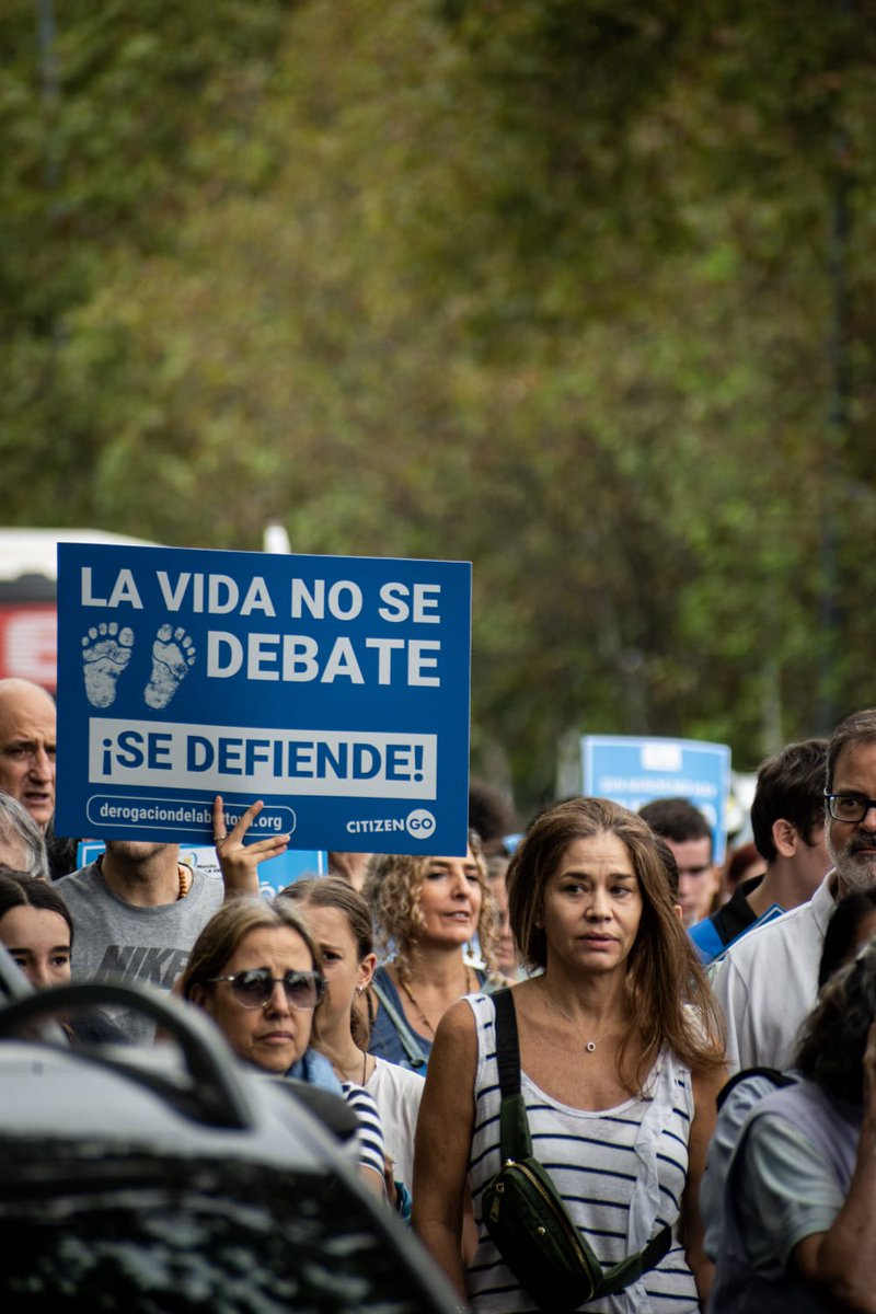LA VIDA NO SE DEBATE. SE DEFIENDE.
#Marcha2026
#DerogacionYa