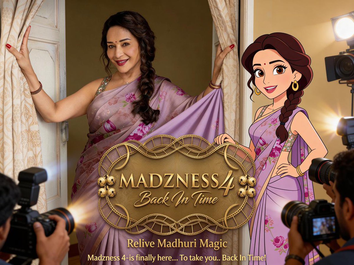 Madhuri Dixit - The Empress tweet media