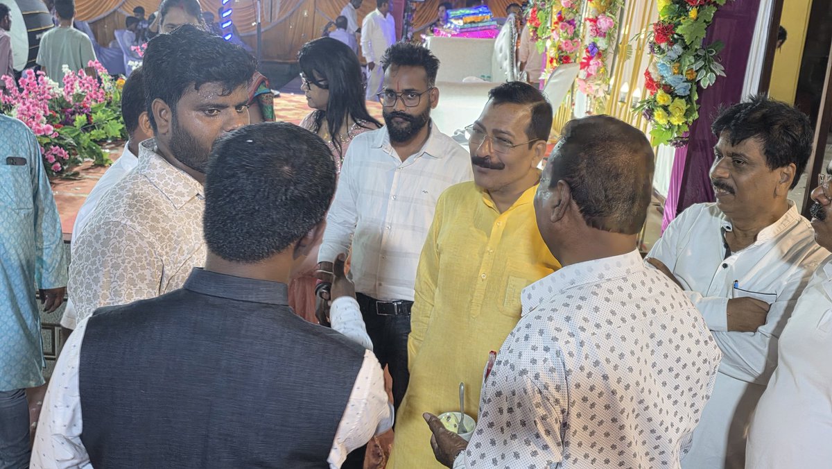 GMohapatraBjp's tweet image. Attended the wedding of our party worker Ratikanta from Jajpur and extended my heartfelt wishes and blessings to the couple.
May Lord Jagannath bless them with a happy and peaceful married life.
#WeddingBlessings #Congratulations #NewBeginning  #JaiJagannath #HappyMarriedLife