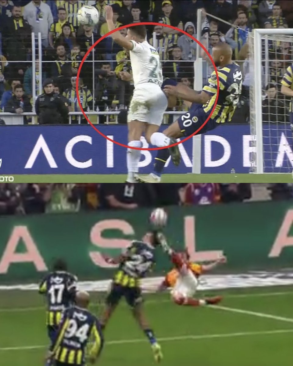 elfenerico's tweet photo. zamanında Pedro’ya kolayca verilen "ikinci" sarı kart
vs
Daha tehlikeli hareket yapan yunus'a gösterilmeyen "ikinci" sarı kart.

Sirkiye Ligi'nin özeti.

 #GSvFB https://t.co/8jJyPqIguN