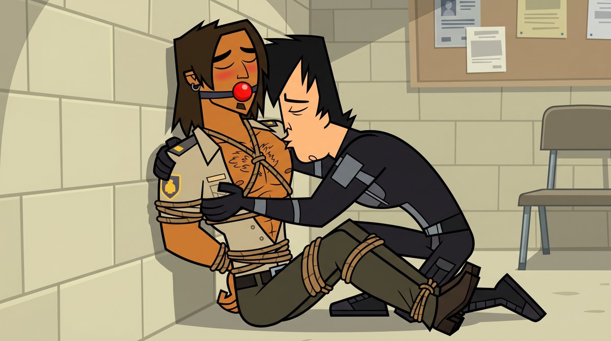 Total Drama/Disventure Camp: Guys In Bondage tweet media
