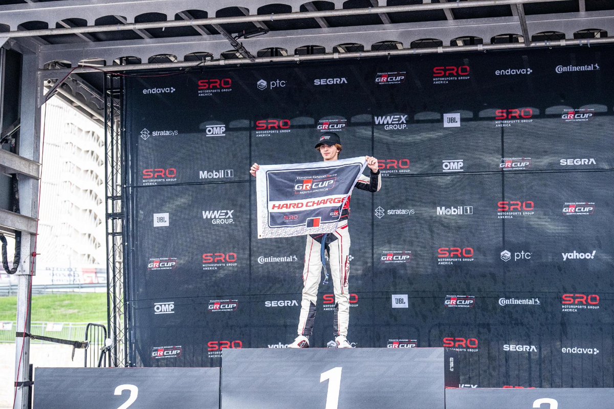 racewithnitro's tweet image. Jay Thomas takes home the Hard Charger award in race two at @cota finishing 17th!

#Nitro / #NitroMotorsports / #RaceNitro / #Toyota / #ToyotaGRCup / #GRCup / #TeamToyota / @OfficialGRCup