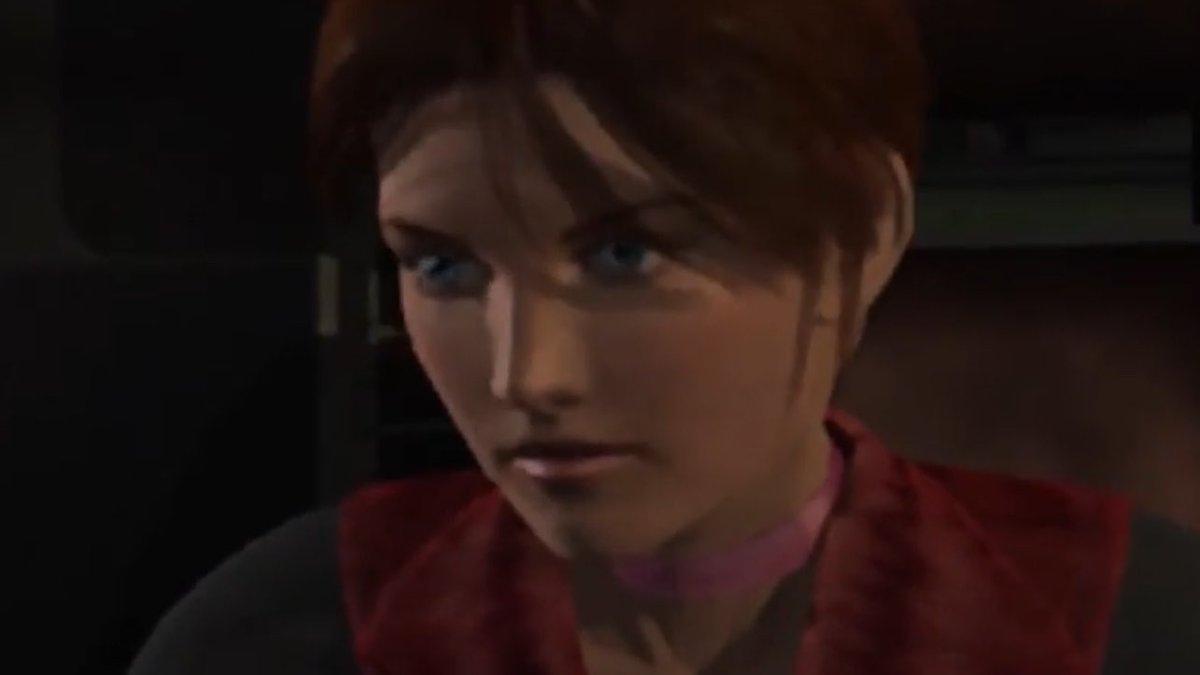 when the discussion about face inconsistency in resident evil arises i always think about the fact claire has like 3 different faces in code veronica alone 😭