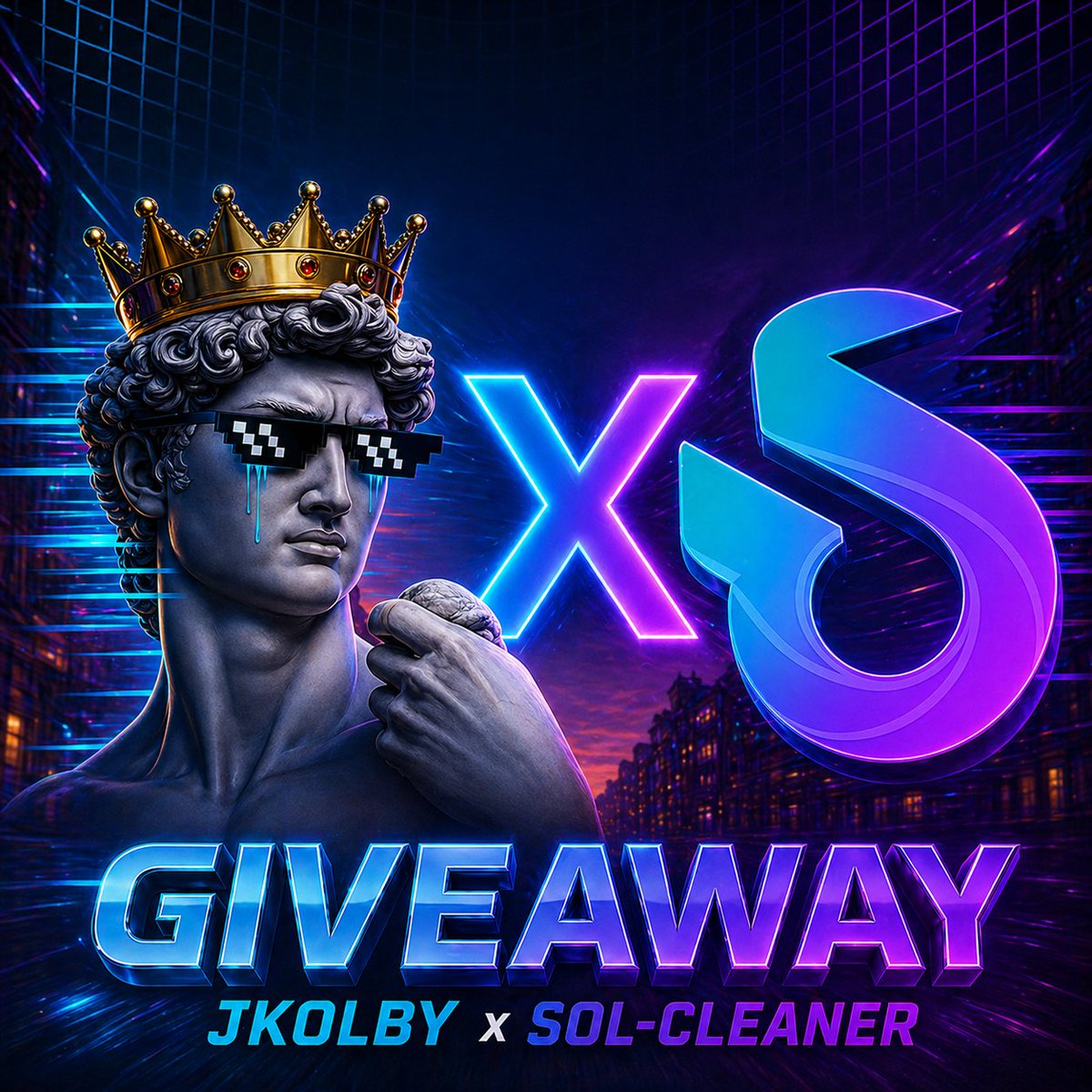 Doing a 1 SOL GIVEAWAY! 💸                 

0.25 to 4 people who:        
• Follow <a href="/jKolby/">jKolby</a> &amp; <a href="/Sol__Cleaner/">Sol-Cleaner</a> 
• Drop a LIKE &amp; RT         
• Tag 2 friends        
• Drop Solana wallets below                 

Winners announced in 48 hours ⏳