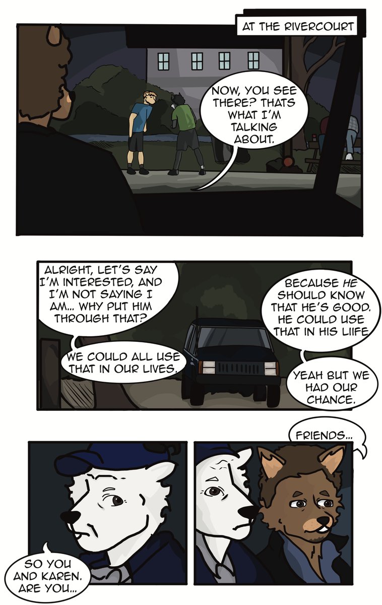 Fur_Tree_Hill's tweet image. Page 8 of #FurTreeHill!  #Webcomic #Webtoon #furryart #furrycomic #furry