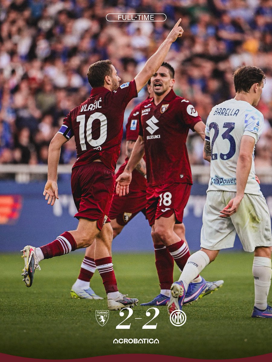 TorinoFC_1906's tweet photo. La rimontiamo grazie ai gol di Simeone e Vlasic ❤️‍🔥💪 https://t.co/g34XIxK5mI