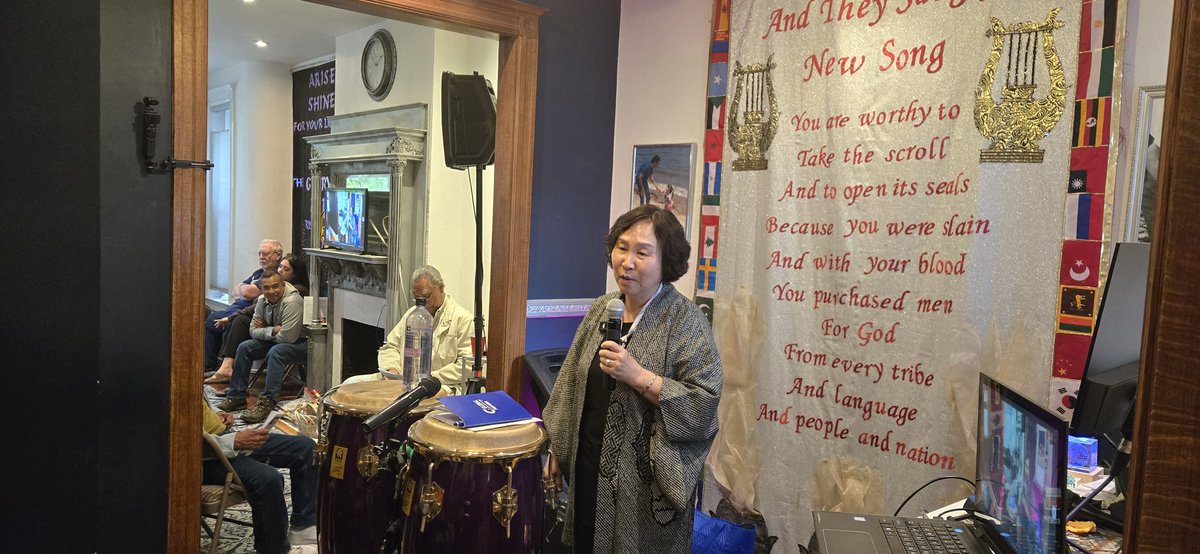 woundednomore's tweet photo. Mama Jeanne bringing the word at ALCF today! https://t.co/5xZb5YtuHl