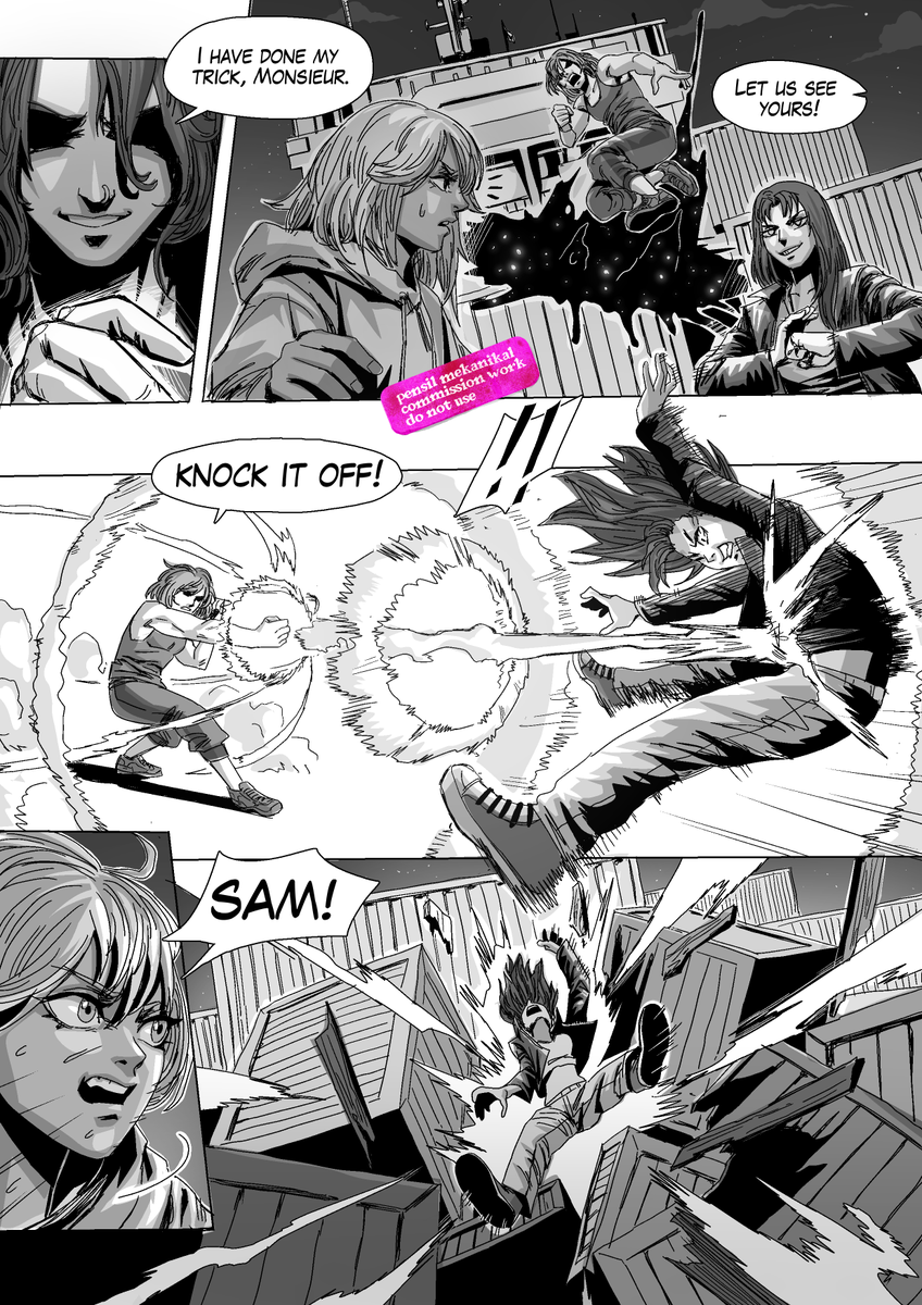 McPensil's tweet photo. sketchy manga page commission for your character lore !  
#manga #comic #vgencomm 

click here if you interested heheh
https://t.co/PWb8qC6Riw https://t.co/CYGP1dfPdH