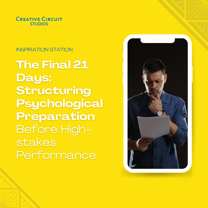 creativecirc's tweet image. Performers don’t just prepare physically. The mind plays a huge role in how you show up under pressure. 🧠

Discover how psychological readiness transforms performance.
🔍 thestrad.com/playing-hub/th…

#CreativeCircuitStudios #CreativeCommunity #ArtNews