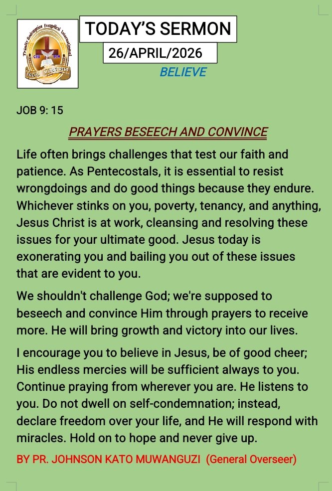 treicministries's tweet image. *Praise Jesus Christ brethren,  this is Thanksgiving Sunday Service preaching.  #StayBlessed*