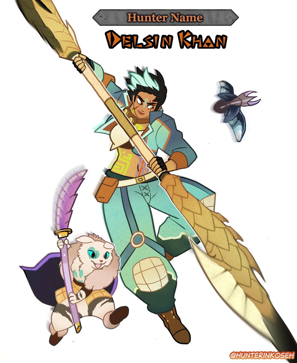 hunterinkoseh's tweet photo. Commission for Hunter Delsin Khan and their kitty! https://t.co/UF3QfXbVsb