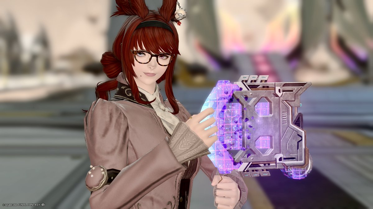 AyuR710's tweet image. おはよう🫶
やっと1本目完成✨️
今、2本目の途中までw
#おはうさ  #ヴィエラ  #3shineViera  #FF14