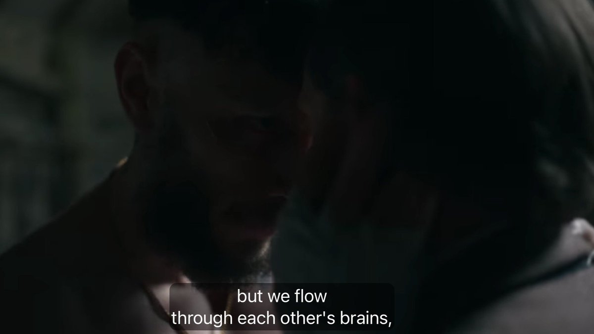 m_stormwitch's tweet photo. possessive, toxic, violent, psychosexual, borderline incestuous love tale between two men suffering from the patriarchal schemes of toxic masculinity

INJECT ITTTTT #HalfMan https://t.co/4JD41XMz5Q