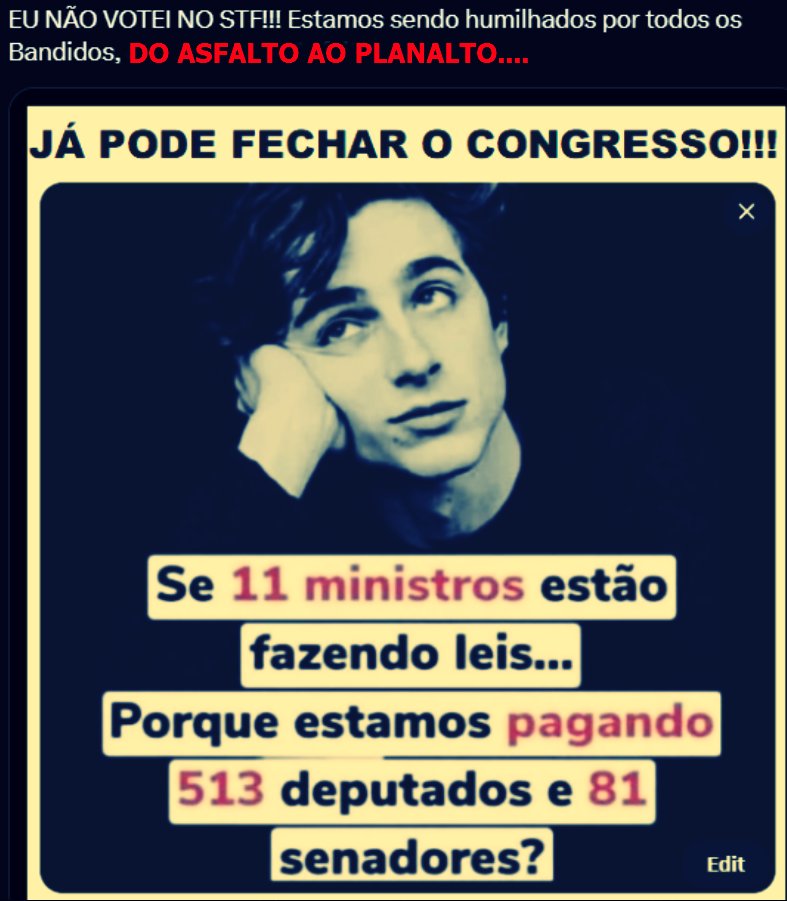cleri_deus's tweet photo. @VozDaRepublica #EuApoio 👇 https://t.co/642IHaIPHW
