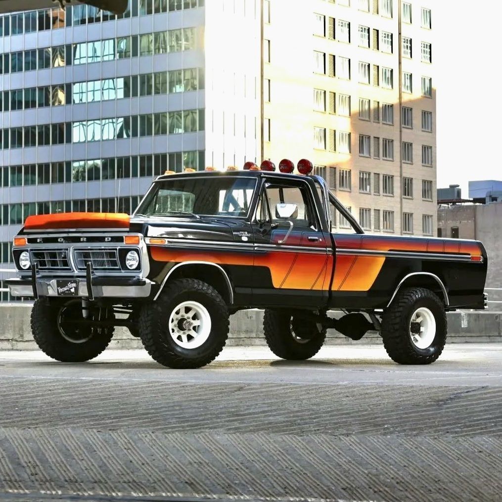 HappyMotorhead's tweet image. Like - Love - or Leave?

This 1977 F-250 Ranger just rolled up looking like it ate a sunset and bench-pressed a skyscraper 😂

Your verdict?

#F250 #ClassicTruck #BuiltNotBought #FordLife #TruckGoals