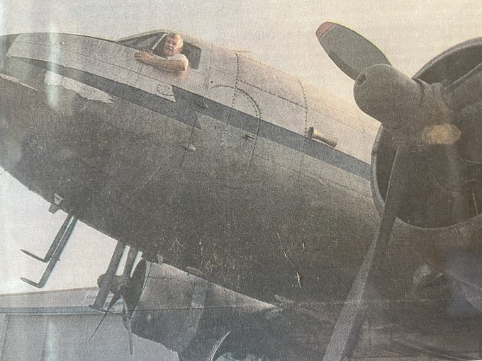 Goonybird7's tweet photo. YOU CAN BECOME AN ADVENTUOUS &amp; DARING PILOT!

Chuck Stewart's exciting new memoir "Smuggler's Flight" has taken off and is soaring into bookstores and outlets everywhere!

Now is the time for you to also know the thrill and enchantment of flying. 

Here:  https://t.co/wiRpN8yV17 https://t.co/vO2UF14sFH