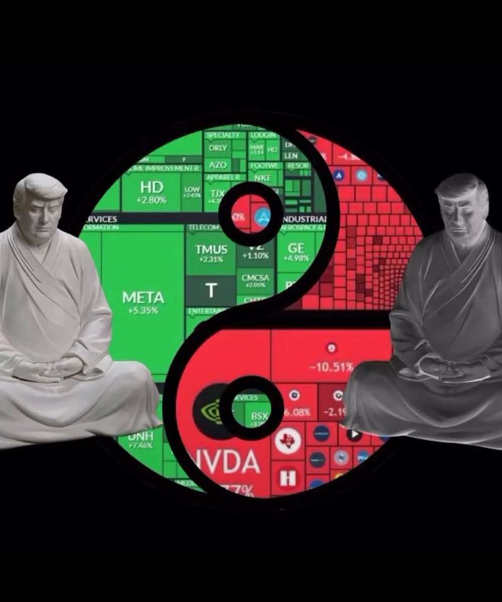 VishalSahu21's tweet image. Traders: analyzing charts 📊
Trump: drops one post 💥
Market: chaos 😂

#CryptoMemes #Trading #Bitcoin #Markets #Funny