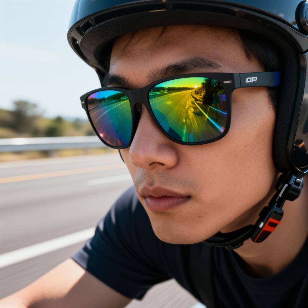 daVideoGlasses's tweet image. Don’t miss a moment of the ride—capture it all with Davideo camera sunglasses 🎥🏍️ #RideLife #Davideo #MotorcycleContent