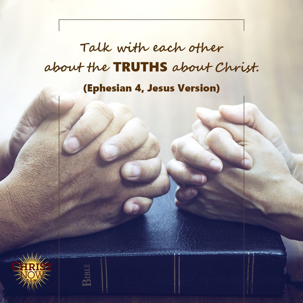 ChristNowOnline's tweet image. Talk with each other about the 𝐓𝐑𝐔𝐓𝐇𝐒 about Christ.

#jesus #christ #christian #king