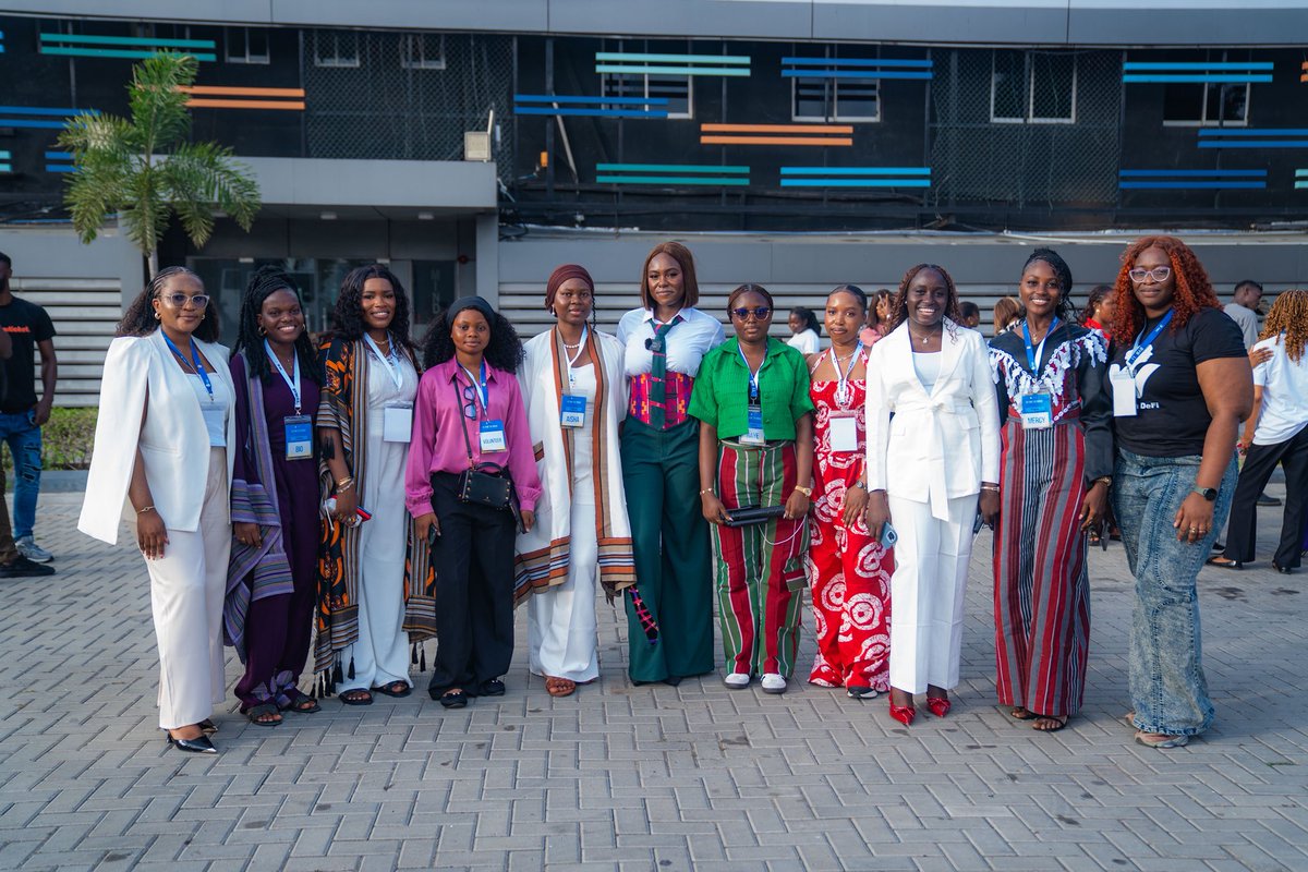 Inikpi_A's tweet photo. Last year, after the Women in DeFi Summit, I never made a post because I was too busy jumping from one baddie’s post to another - smiling hard, liking, commenting, and soaking in all the beauty.

This year? Same thing almost happened… but not on my watch.

I’ve gone through so many posts from the incredible women who attended, and one thing is clear: we all experienced this event on different levels, but with almost the same depth.

One woman dared to dream, and today, the reality of that dream has given countless women an unwavering audacity to dream bigger.

One of my greatest joys is being part of @womenindefi_org DeFi team and supporting a movement this powerful.

And honestly? One of the best parts of yesterday was syncing with the Produced by Lucid team on coordination, while also connecting and reconnecting with phenomenal women.

WID is home.
And home feels like love, sisterhood, audacity, and purpose.

Hit the comments if you were present 🤭