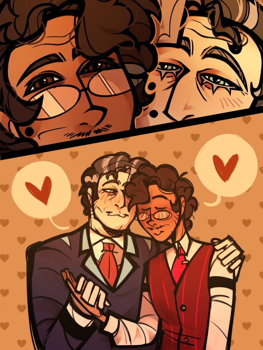 pancakesso56145's tweet photo. love is so tender 

#HazbinHotel #HazbinHotelVox #HazbinHotelAlastor #Vox #Alastor #Alavox #radiostatic #murdermedia #vincentwhittman https://t.co/MFkSZkpdUT